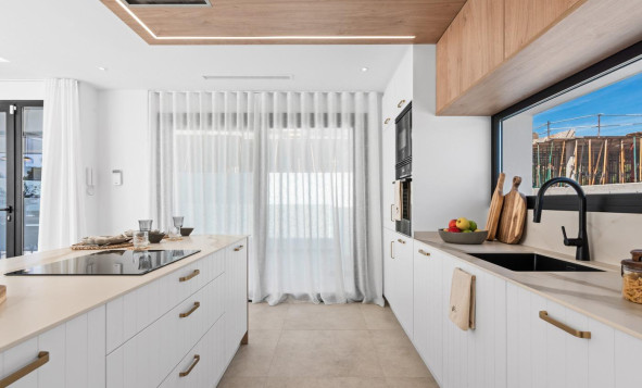 Nieuwbouw woningen - 3. Halfvrijstaand huis - Polop - Costa Blanca Zuid