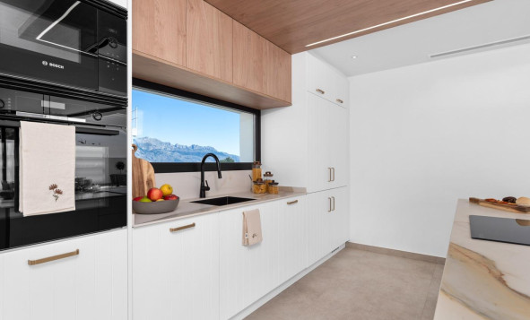 Nieuwbouw woningen - 3. Halfvrijstaand huis - Polop - Costa Blanca Zuid