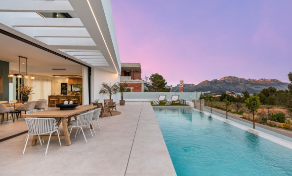 Nieuwbouw woningen - 3. Halfvrijstaand huis - Polop - Costa Blanca Zuid