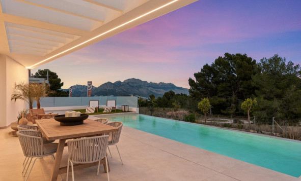 Nieuwbouw woningen - 3. Halfvrijstaand huis - Polop - Costa Blanca Zuid