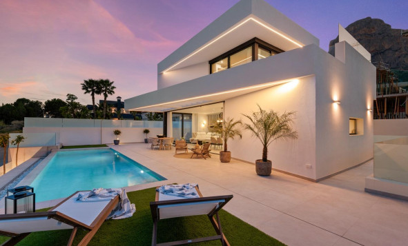 Nieuwbouw woningen - 3. Halfvrijstaand huis - Polop - Costa Blanca Zuid