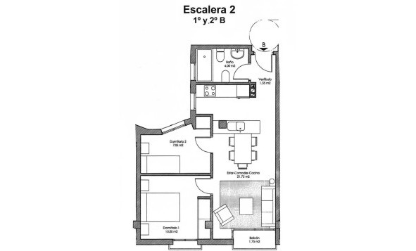 Nieuwbouw woningen - 1. Appartement / flat - Avileses - Costa Calida