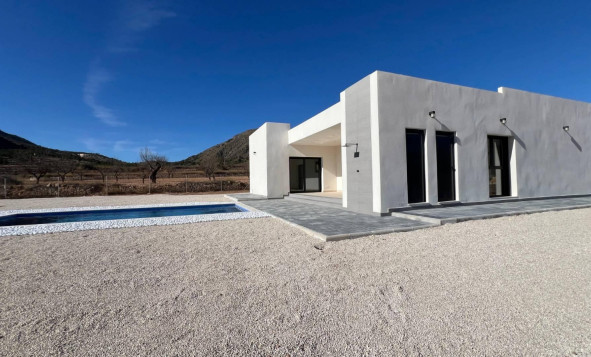 Nieuwbouw Woningen - 4. House - Detached Villa - Jumilla - Pinoso