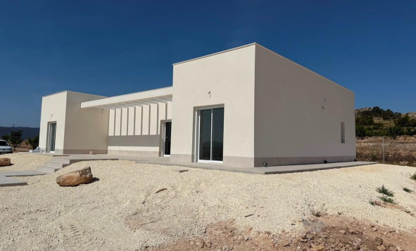 Nieuwbouw woningen - 3. Halfvrijstaand huis - Pinoso - Costa Blanca Noord