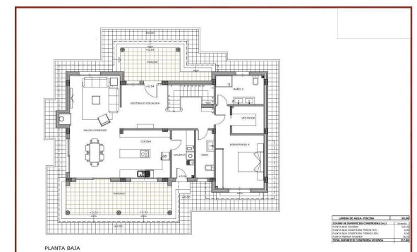 Nieuwbouw woningen - 3. Halfvrijstaand huis - Pinoso - Costa Blanca Noord
