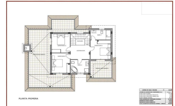 Nieuwbouw woningen - 3. Halfvrijstaand huis - Pinoso - Costa Blanca Noord