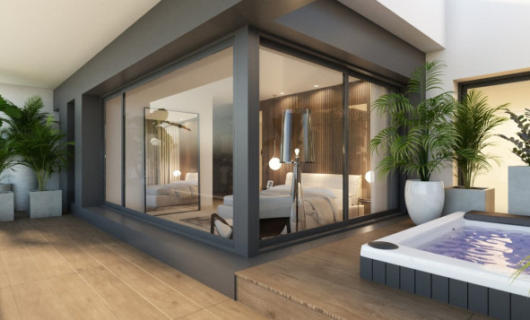 Nieuwbouw woningen - 3. Halfvrijstaand huis - Algorfa - Costa Blanca Zuid