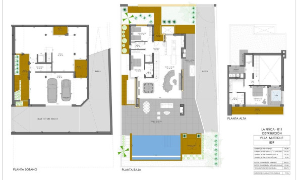 Nieuwbouw woningen - 3. Halfvrijstaand huis - Algorfa - Costa Blanca Zuid