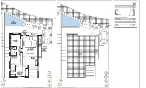 Nieuwbouw woningen - 3. Halfvrijstaand huis - Pilar de la Horadada - Costa Blanca Zuid