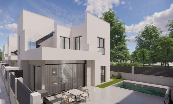 Nieuwbouw woningen - 3. Halfvrijstaand huis - Los Montesinos - Costa Blanca Zuid