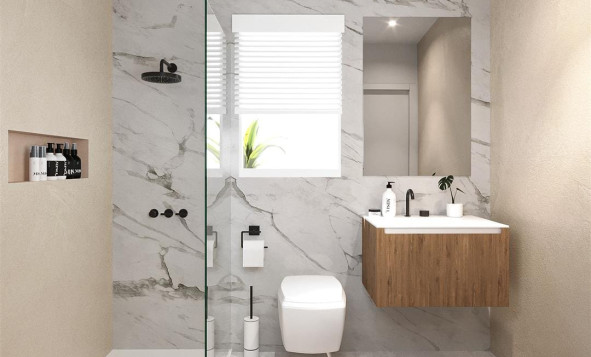 Obra nueva - 3. Casa pareada - Serena Golf - Costa Calida