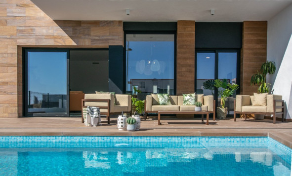 Obra nueva - 3. Casa pareada - Benidorm - Costa Blanca Norte 