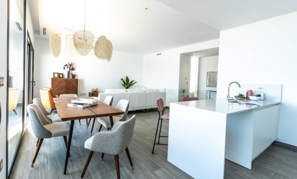 Obra nueva - 3. Casa pareada - Benidorm - Costa Blanca Norte 