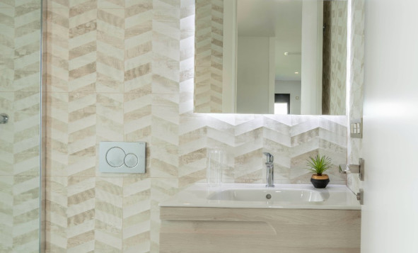 Obra nueva - 3. Casa pareada - Benidorm - Costa Blanca Norte 