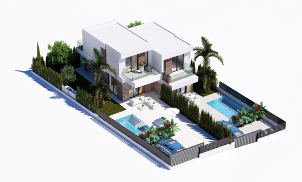 New build - 4. Semi-detached villa - Benidorm - Costa Blanca North