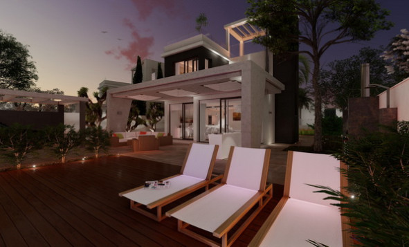 Obra nueva - 3. Casa pareada - Alicante - Costa Blanca Norte 