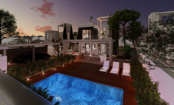 Obra nueva - 3. Casa pareada - Alicante - Costa Blanca Norte 