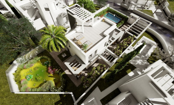 Obra nueva - 3. Casa pareada - Alicante - Costa Blanca Norte 