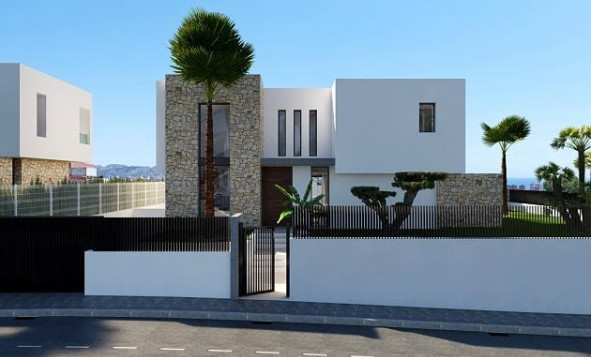 Nieuwbouw woningen - 3. Halfvrijstaand huis - Benidorm - Costa Blanca Noord