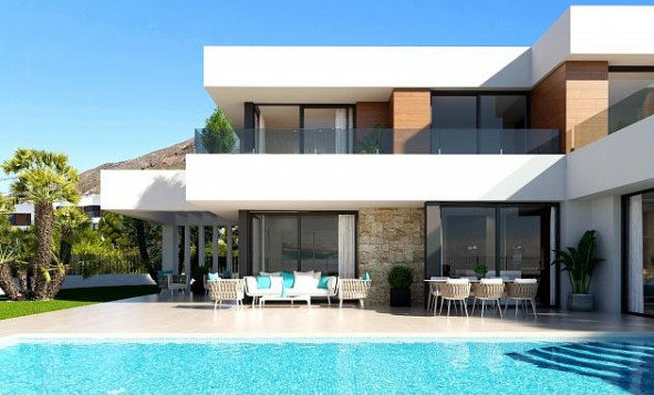 Nieuwbouw woningen - 3. Halfvrijstaand huis - Benidorm - Costa Blanca Noord