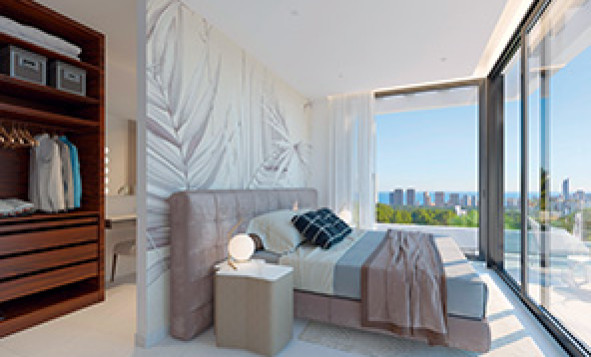 Nieuwbouw woningen - 3. Halfvrijstaand huis - Benidorm - Costa Blanca Noord