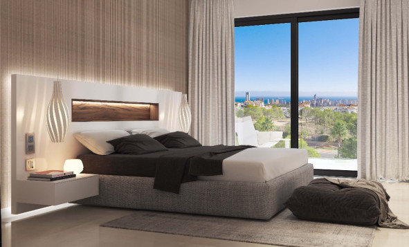 Nieuwbouw woningen - 3. Halfvrijstaand huis - Benidorm - Costa Blanca Noord