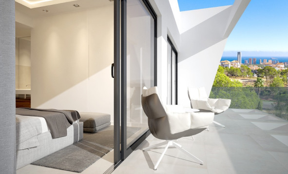 Nieuwbouw woningen - 3. Halfvrijstaand huis - Benidorm - Costa Blanca Noord