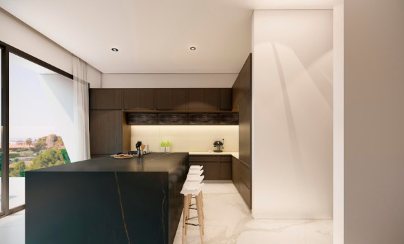 Nieuwbouw woningen - 3. Halfvrijstaand huis - Benidorm - Costa Blanca Noord