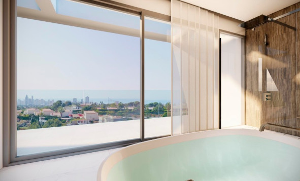 Nieuwbouw woningen - 3. Halfvrijstaand huis - Benidorm - Costa Blanca Noord