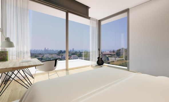 Nieuwbouw woningen - 3. Halfvrijstaand huis - Benidorm - Costa Blanca Noord