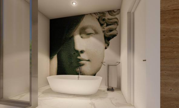 Nieuwbouw woningen - 3. Halfvrijstaand huis - Benidorm - Costa Blanca Noord