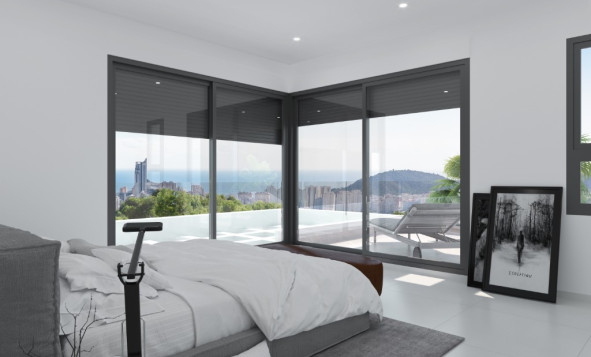 Nieuwbouw woningen - 3. Halfvrijstaand huis - Benidorm - Costa Blanca Noord