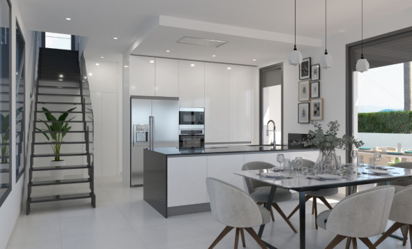 Nieuwbouw woningen - 3. Halfvrijstaand huis - Benidorm - Costa Blanca Noord