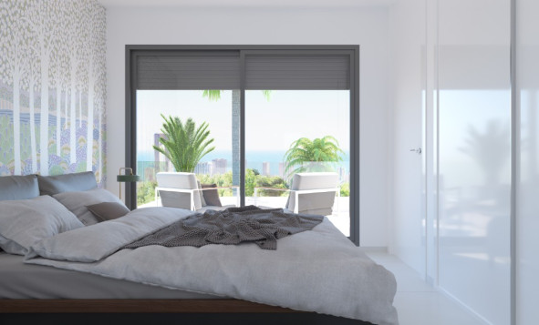 Nieuwbouw woningen - 3. Halfvrijstaand huis - Benidorm - Costa Blanca Noord