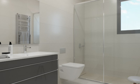 Nieuwbouw woningen - 3. Halfvrijstaand huis - Benidorm - Costa Blanca Noord