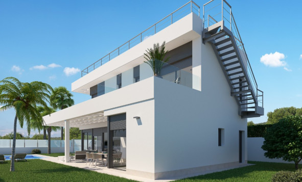 Nieuwbouw woningen - 3. Halfvrijstaand huis - Benidorm - Costa Blanca Noord