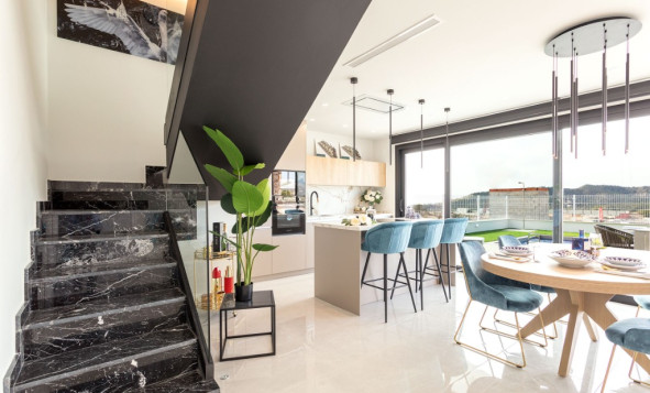 Nieuwbouw woningen - 3. Halfvrijstaand huis - Benidorm - Costa Blanca Noord