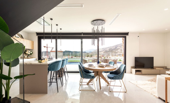 Nieuwbouw woningen - 3. Halfvrijstaand huis - Benidorm - Costa Blanca Noord