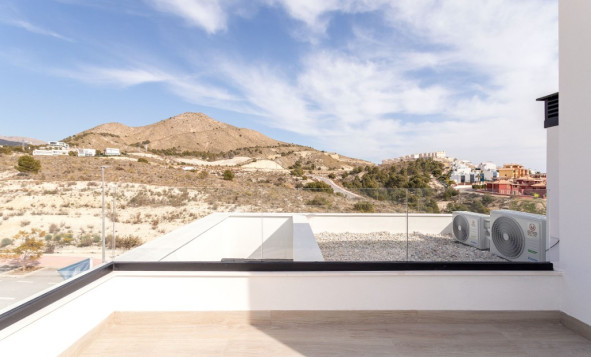 Nieuwbouw woningen - 3. Halfvrijstaand huis - Benidorm - Costa Blanca Noord