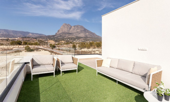 Nieuwbouw woningen - 3. Halfvrijstaand huis - Benidorm - Costa Blanca Noord