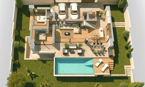 Nieuwbouw woningen - 3. Halfvrijstaand huis - Rojales - Costa Blanca Zuid