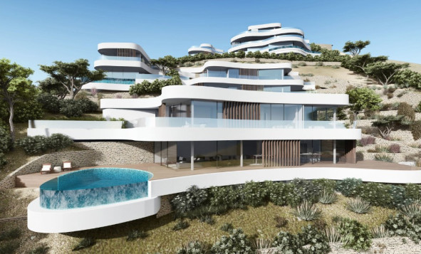 Nieuwbouw woningen - 3. Halfvrijstaand huis - Benidorm - Costa Blanca Noord