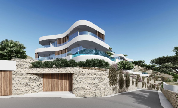 Nieuwbouw woningen - 3. Halfvrijstaand huis - Benidorm - Costa Blanca Noord