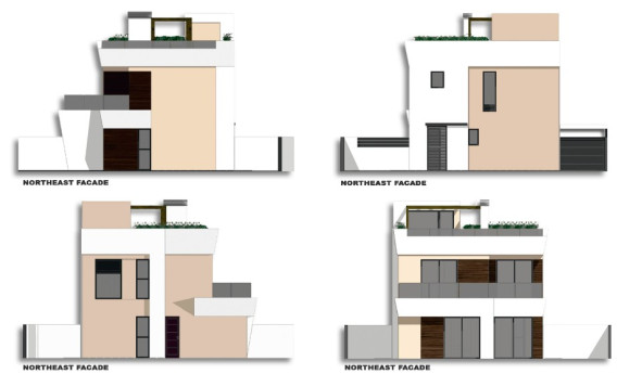 Nieuwbouw woningen - 3. Halfvrijstaand huis - Ciudad Quesada - Costa Blanca Zuid