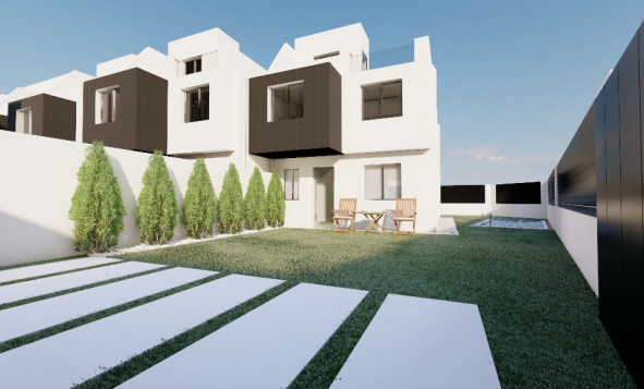 Nieuwbouw woningen - 2. Town house / tussenwoning - Santiago de Ribera - Costa Calida