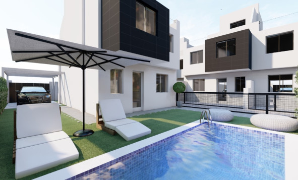 Nieuwbouw woningen - 2. Town house / tussenwoning - Santiago de Ribera - Costa Calida