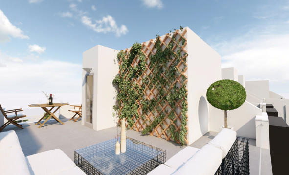 Nieuwbouw woningen - 2. Town house / tussenwoning - Santiago de Ribera - Costa Calida