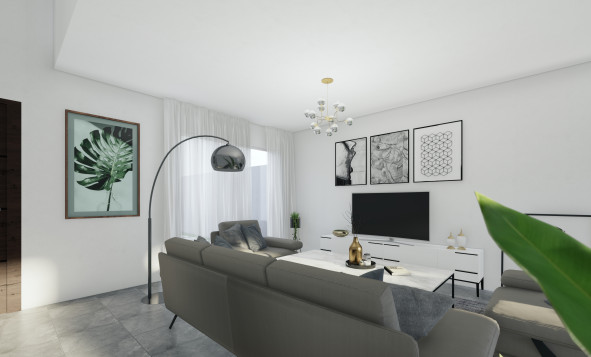 Nieuwbouw woningen - 2. Town house / tussenwoning - Santiago de Ribera - Costa Calida