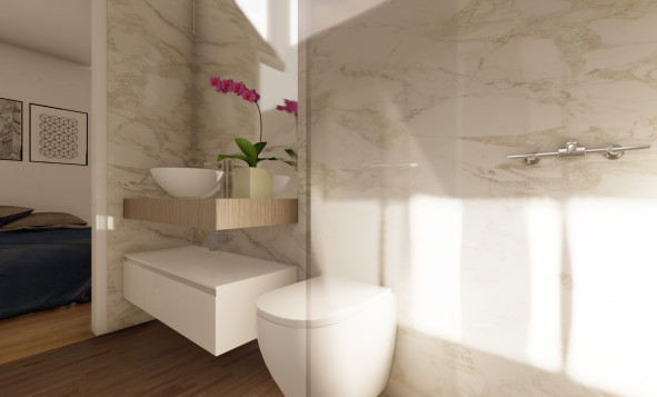 Nieuwbouw woningen - 2. Town house / tussenwoning - Santiago de Ribera - Costa Calida