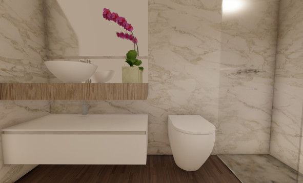 Nieuwbouw woningen - 2. Town house / tussenwoning - Santiago de Ribera - Costa Calida